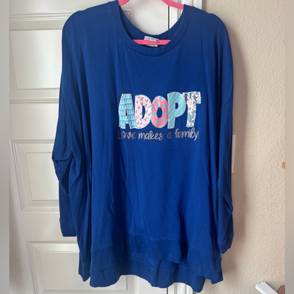 Adopt sweatshirt